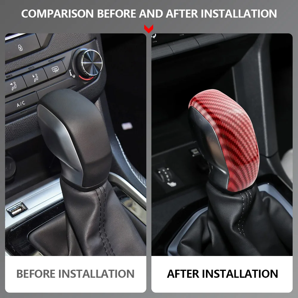 Embellecedor fibra de carbono palanca cambio – Peugeot 308, 308s, 408 - imagen 3