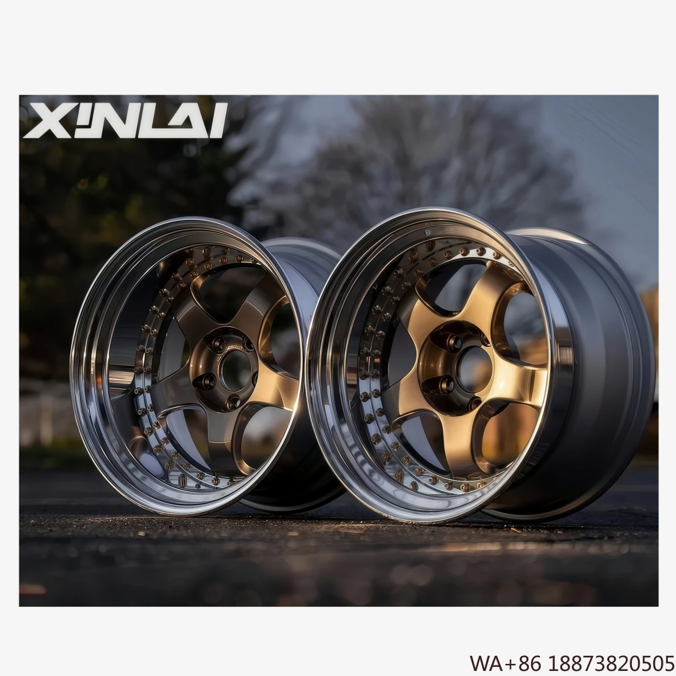 Llantas forjadas XINLAI racing 5x120 5x112 5x114,3 – 18 a 22″