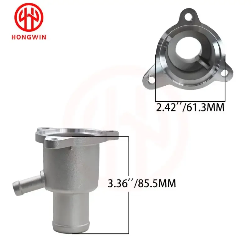 8200561420 Carcasa de termostato con brida de agua para Renault Clio 1.4 - imagen 2