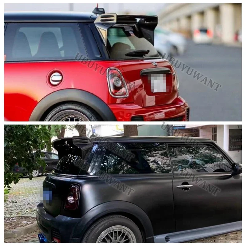 Fibra de carbono para BMW Mini Cooper R50 R53 R56 Ver.2.11/2.12 tipo B JCW alerón trasero para maletero alerón trasero 06-13 - imagen 2