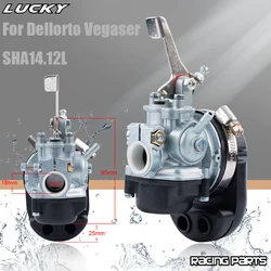 Carburador Dellorto SHA14.12L para Puch Maxi X20 X30 y KTM E50