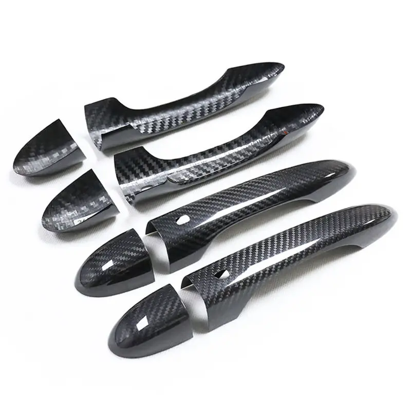 Cubiertas de manija de puerta en carbono para Maserati Ghibli, Quattroporte y Levante - imagen 4