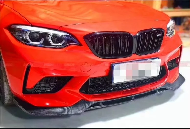 Splitter delantero de fibra de carbono estilo Vor para BMW M2C F87 - imagen 4