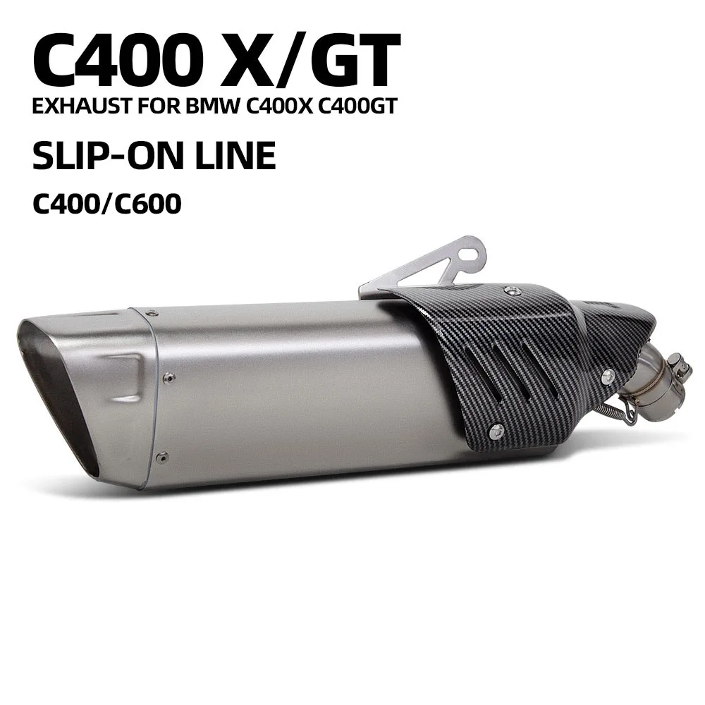 Tubo de escape completo para BMW C400