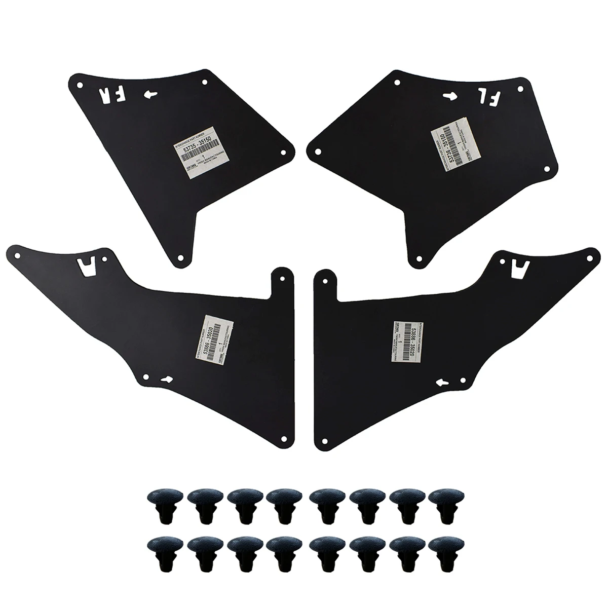 Guardabarros original Toyota Land Cruiser Prado 2003-2020 - imagen 2
