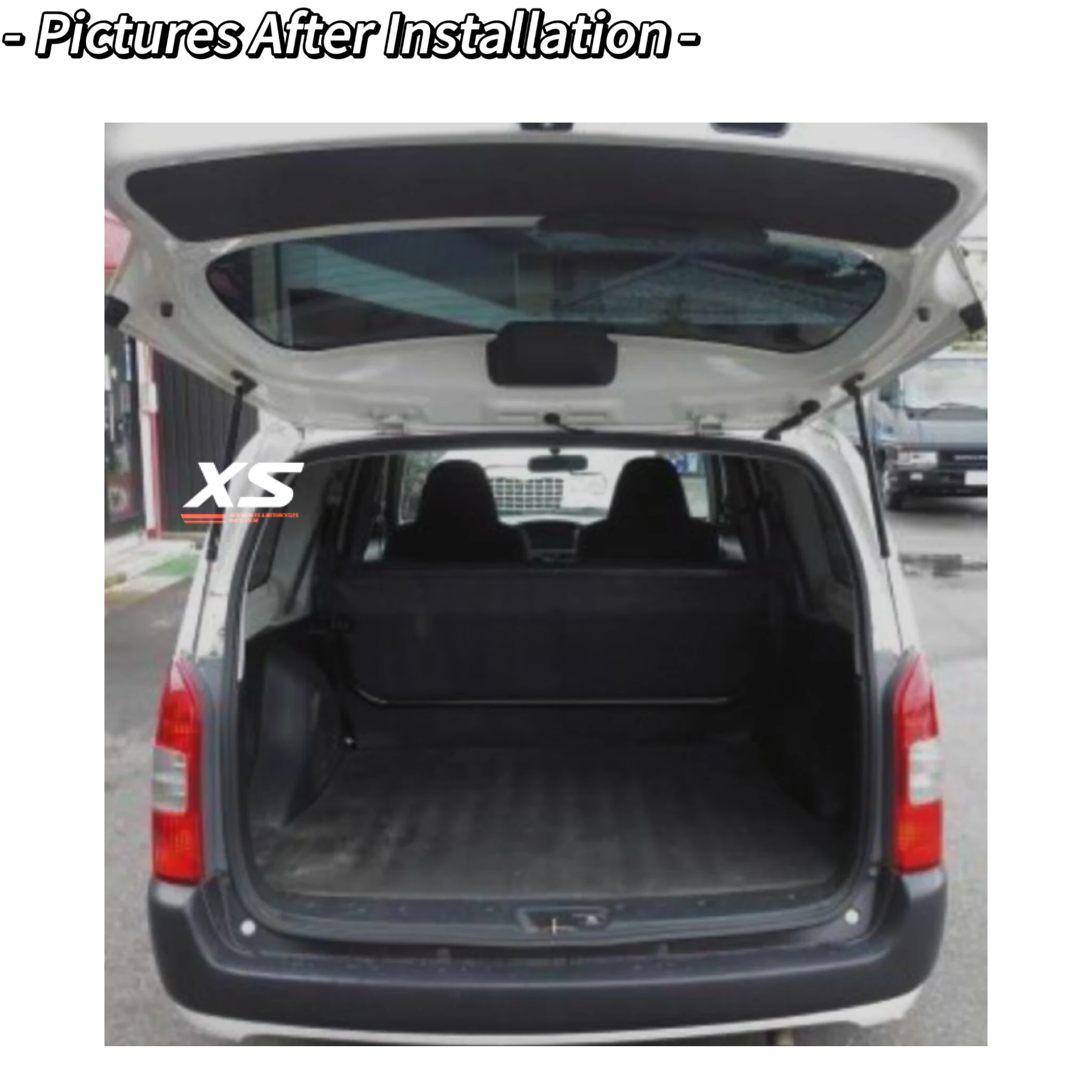 Amortiguadores gas portón trasero Toyota Probox XP50/XP160 2002-2020 - imagen 3