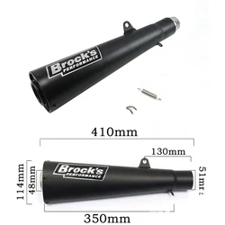 Silenciador de escape Ninja acero inoxidable para Z650 y R6