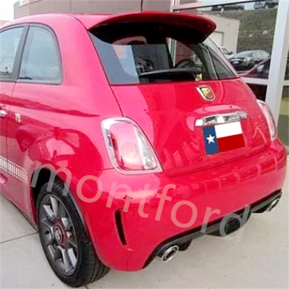 Alerón trasero de techo estilo Abarth para Fiat 500 (2012-2017) - imagen 2