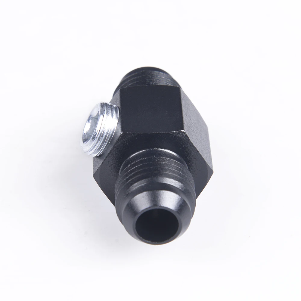 Adaptador recto AN6/AN8/AN10 de aluminio con puerto NPT 1/8" - imagen 4