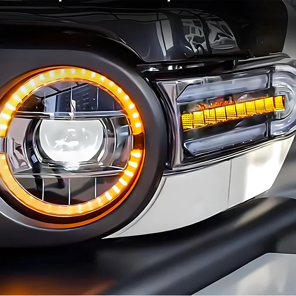 Faros delanteros LED bifocal Plug and Play Toyota FJ Cruiser 2007-2017 - imagen 5