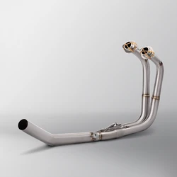 Tubo de conexión del escape para Kawasaki Z400 y Ninja 400