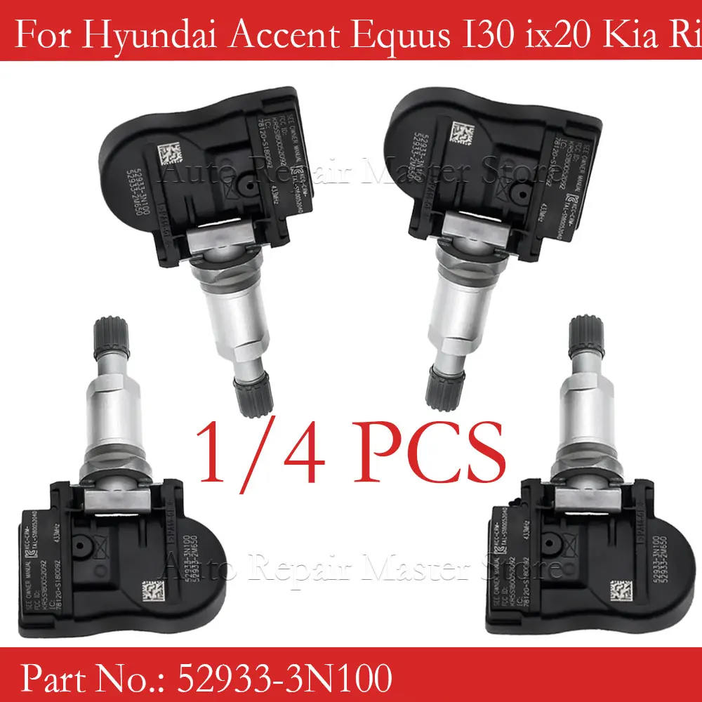 Sensor TPMS Hyundai 52933-3N100 para Accent I30 Ceed