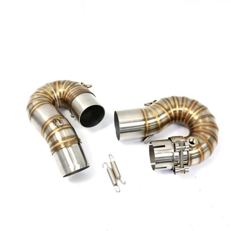 Tubo medio de escape para Honda CBR1000RR 2008-2017, acero inoxidable - imagen 4