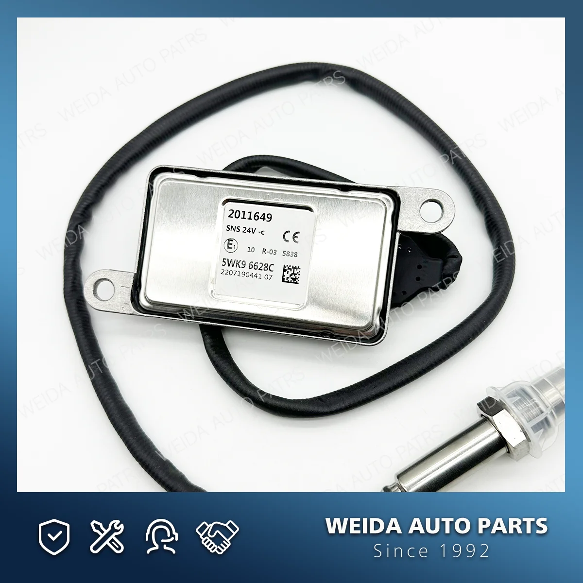 NGK 5WK96628C Sensor Oxígeno Sonda Lambda 24V DAF CF75 CF85 XF105 - imagen 5