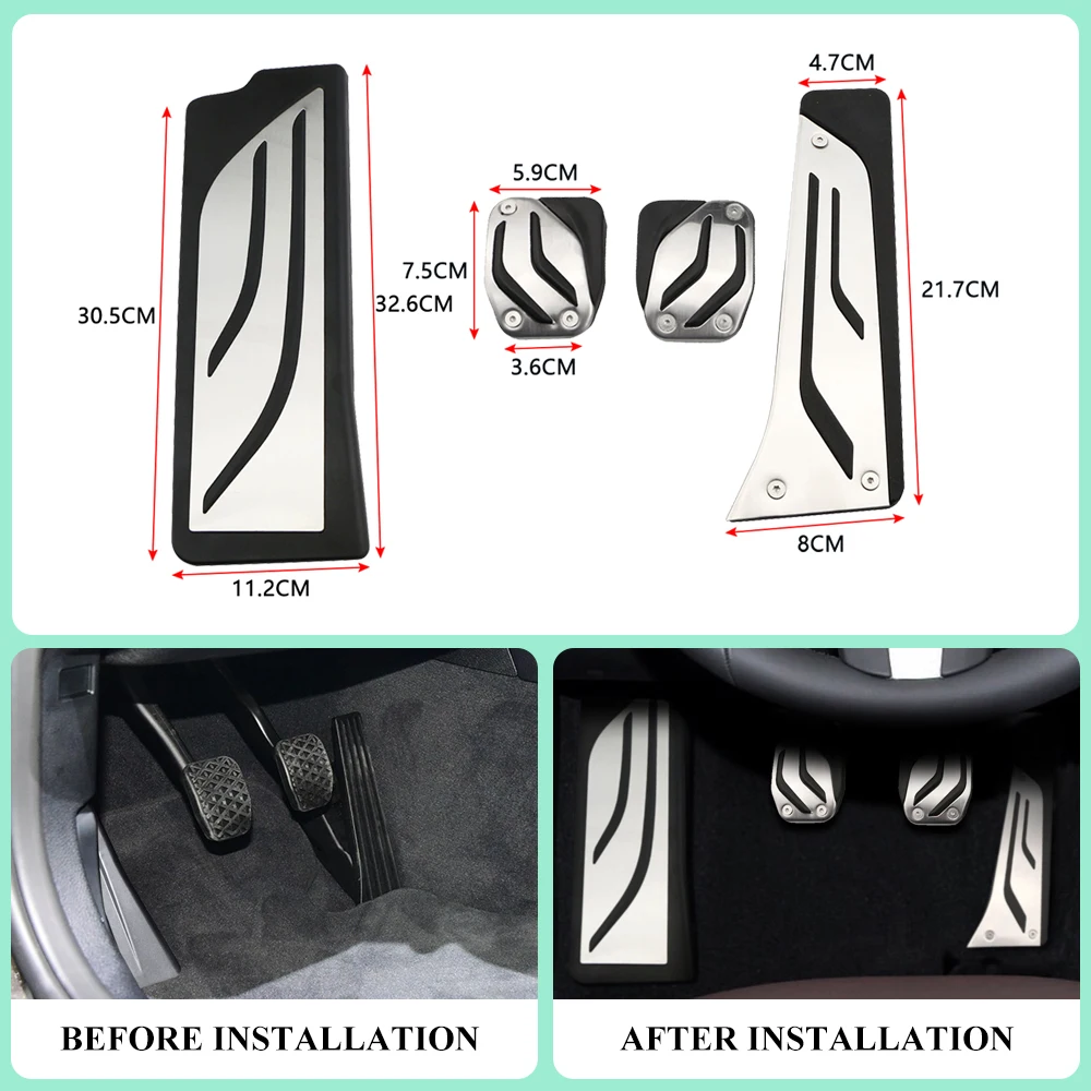 Juego pedales deportivos BMW Serie 3 G20 G21 2019-2021 - imagen 4