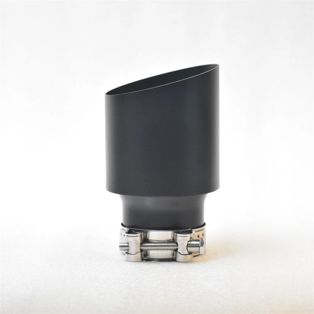 SEBRING terminal de escape universal de acero inoxidable negro mate para Golf