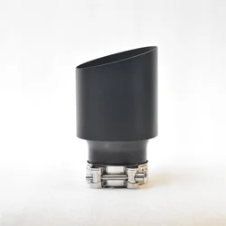 SEBRING terminal de escape universal de acero inoxidable negro mate para Golf
