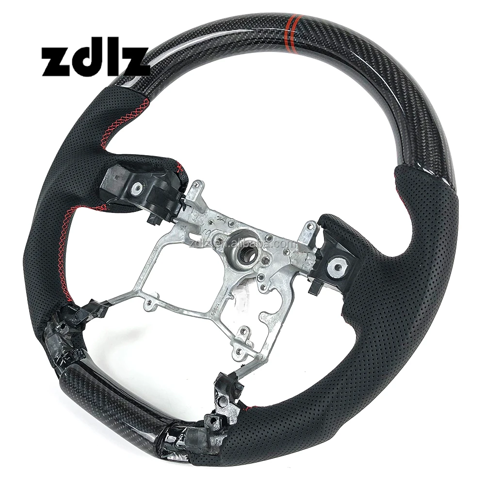 Volante de fibra de carbono personalizable para Toyota Tacoma 2012-2019 - imagen 2