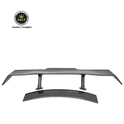 Base de alerón trasero de carbono para Audi R8 Coupé 2009-2015