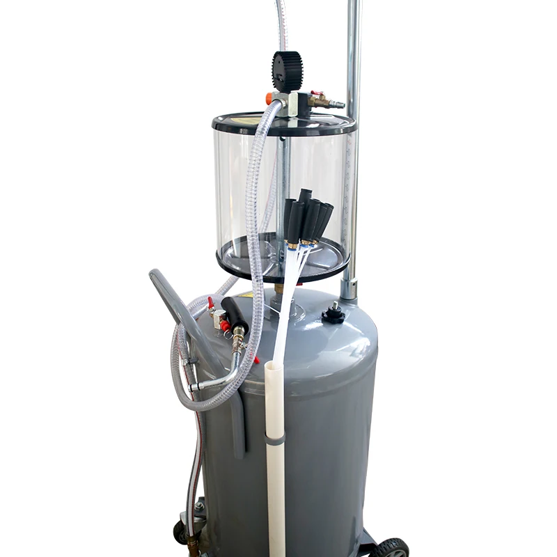 Colector de recuperación de aceite con depósito medidor