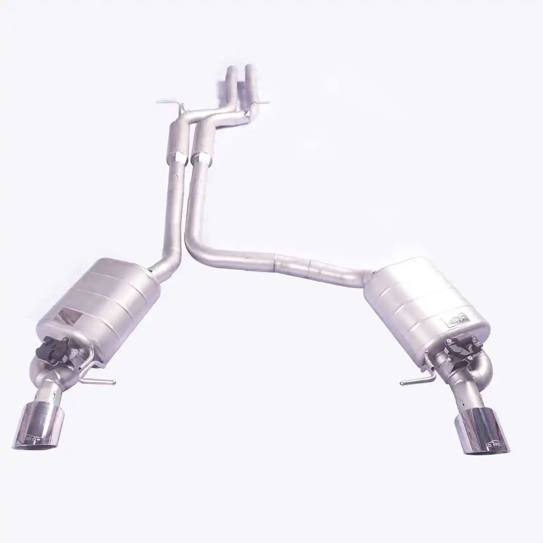 Escape inox 304 ajustable para Audi Q5 3.0 09-16 – Catback rendimiento - imagen 3