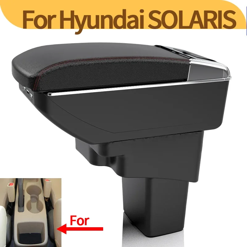 Reposabrazos consola central Hyundai Solaris Accent RB 2011-2016