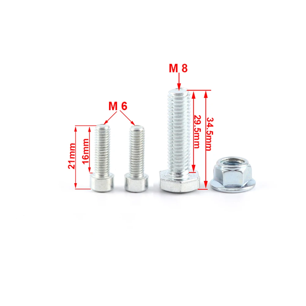 Adaptador de elevadores de manillar con abrazadera para mini moto 2T - imagen 4