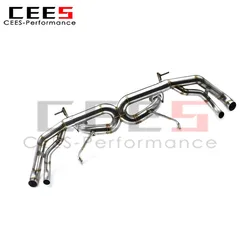 Sistema de escape deportivo CEES para Lamborghini Huracán 5.2