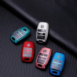 Funda de llave Kia TPU efecto carbono – Rio, Sportage y Ceed