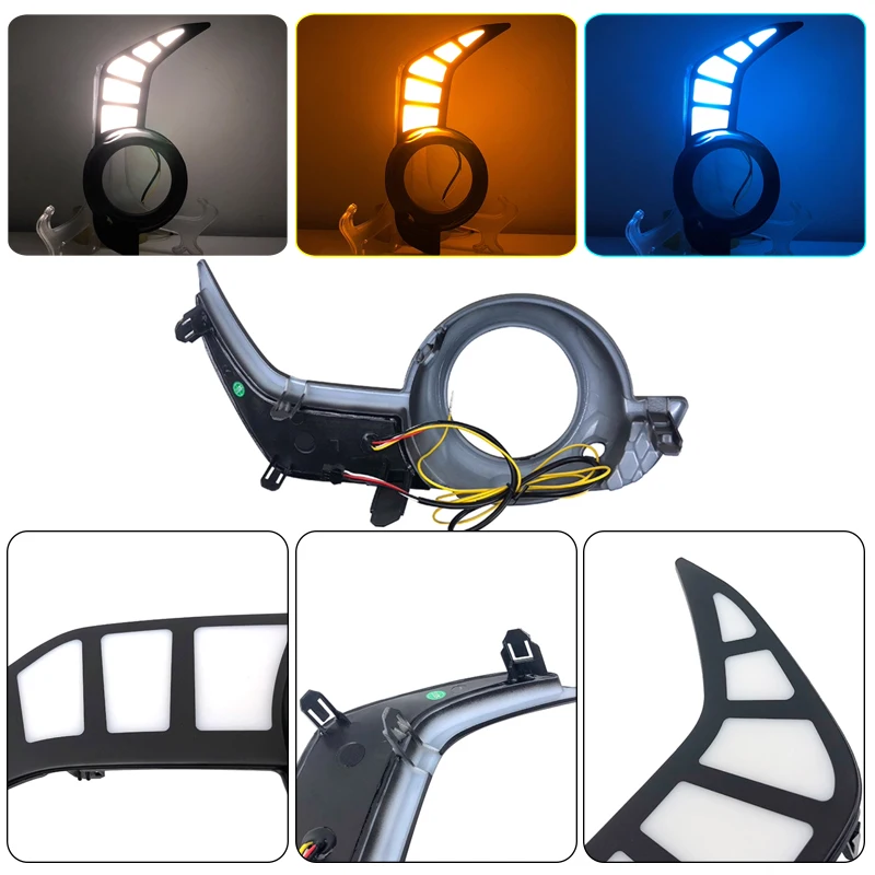 Kit luces LED DRL Toyota 4Runner 2014-2021 blanco diurno - imagen 3