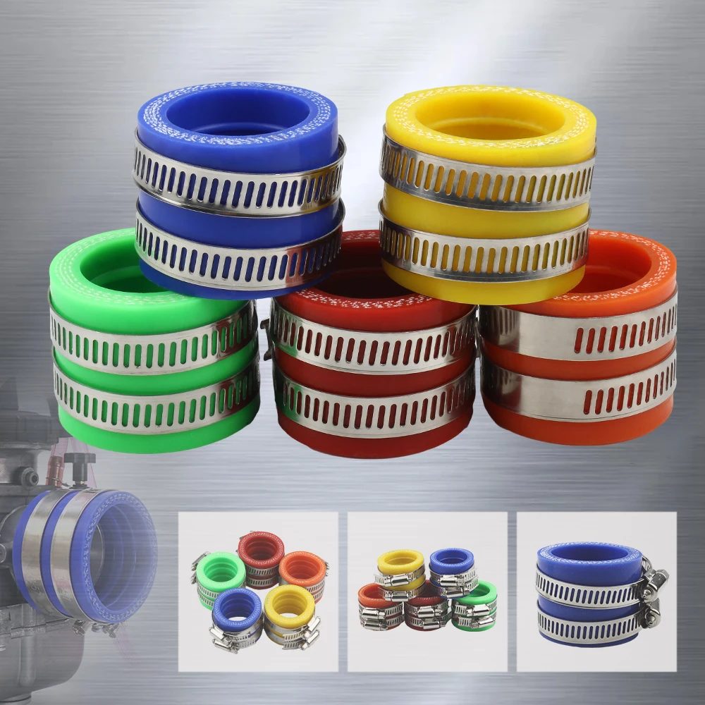 Adaptador carburador 35mm KEIHIN PWK – Tubo entrada goma rendimiento - imagen 5