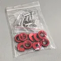 10pcs red