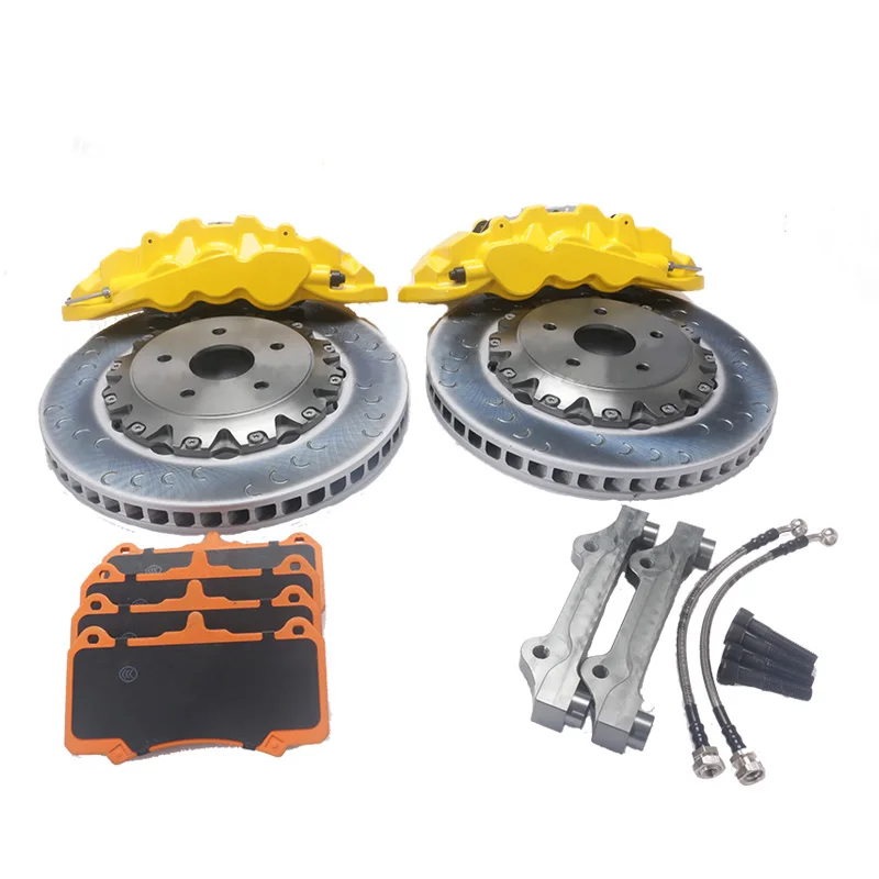 Venta al por mayor Kit de pinzas de freno delantero con soportes adaptadores de pinzas de freno de disco para Toyota Camry HILUX FOX Golf Audi S3 HONDA Jazz - imagen 3