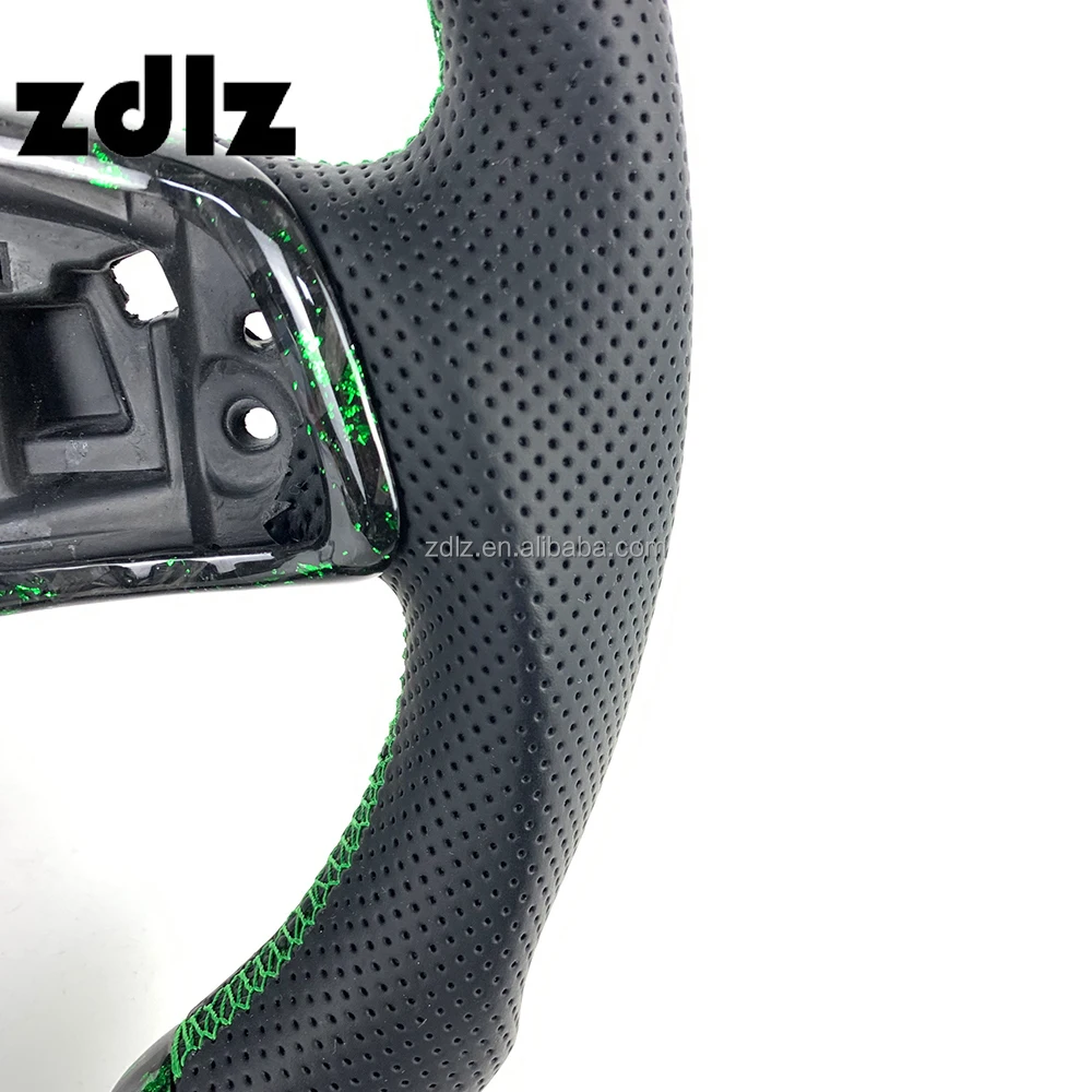 Volante de fibra de carbono forjada para VW Golf 7 GTI MK7/MK7.5 - imagen 5