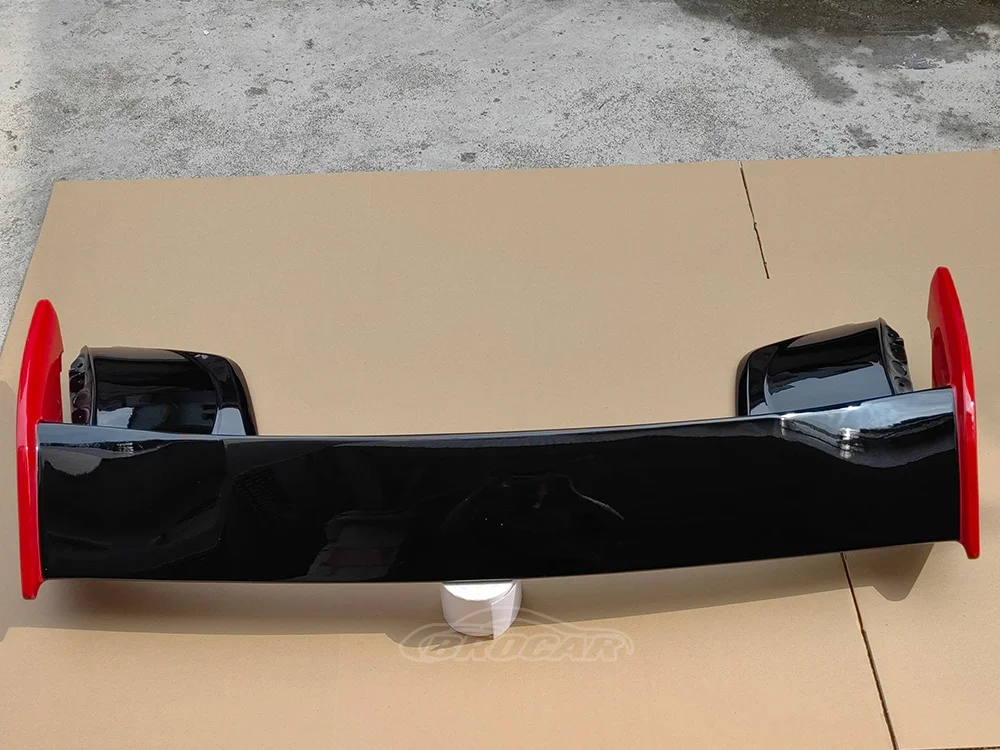 Alerón trasero de ABS negro brillante Subaru Impreza WRX STI - imagen 4