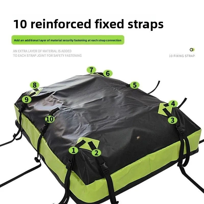 Bolsa de techo impermeable para coche y SUV - imagen 5