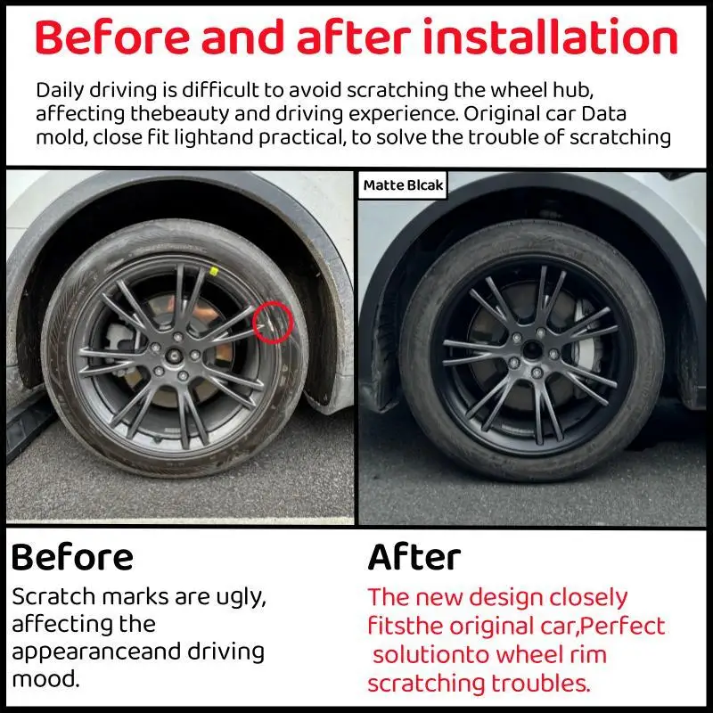 Protectores de llanta para Tesla Model Y de 19 pulgadas - imagen 3