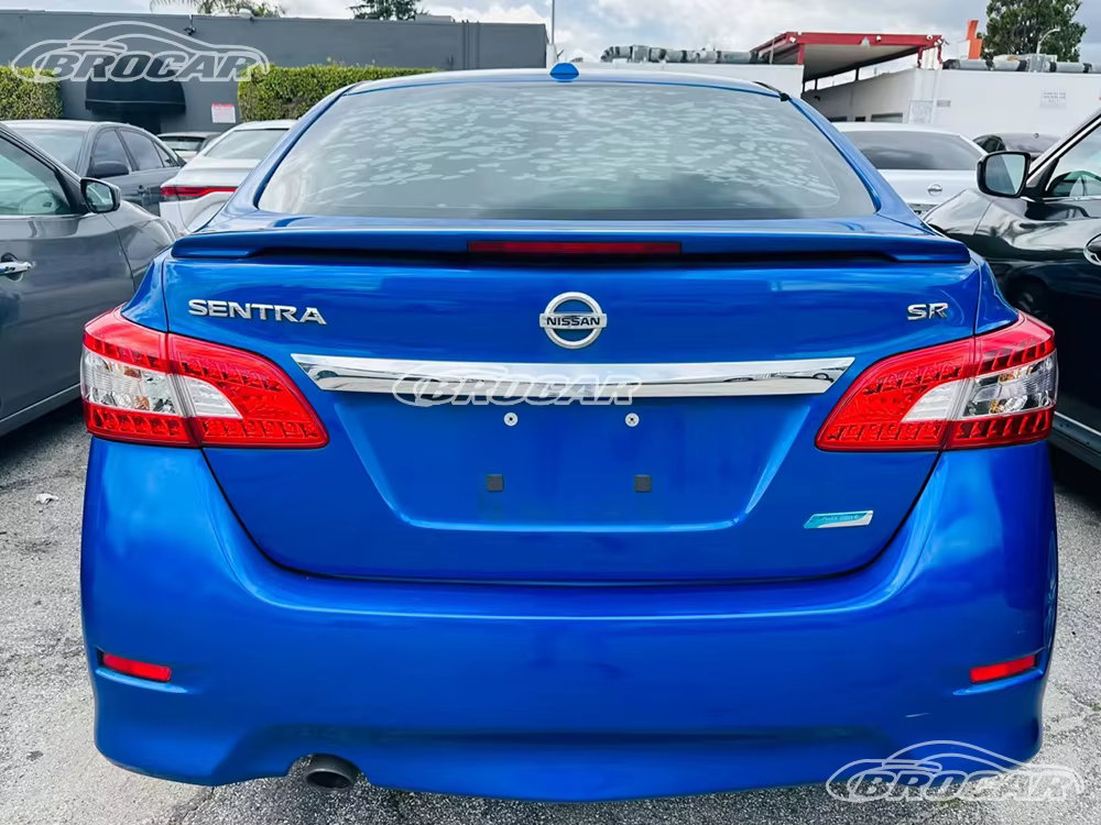 Alerón de maletero LED Nissan Sentra/Sylphy 2013-2018, ABS negro - imagen 2