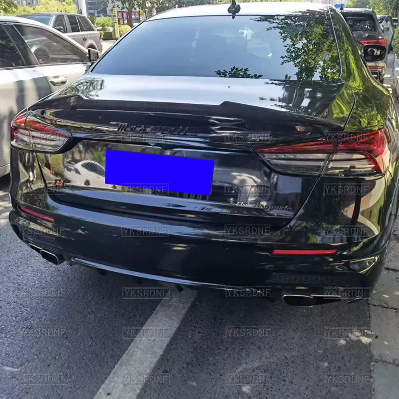 Maserati Quattroporte Aspec alerón trasero divisor en fibra de carbono - imagen 4