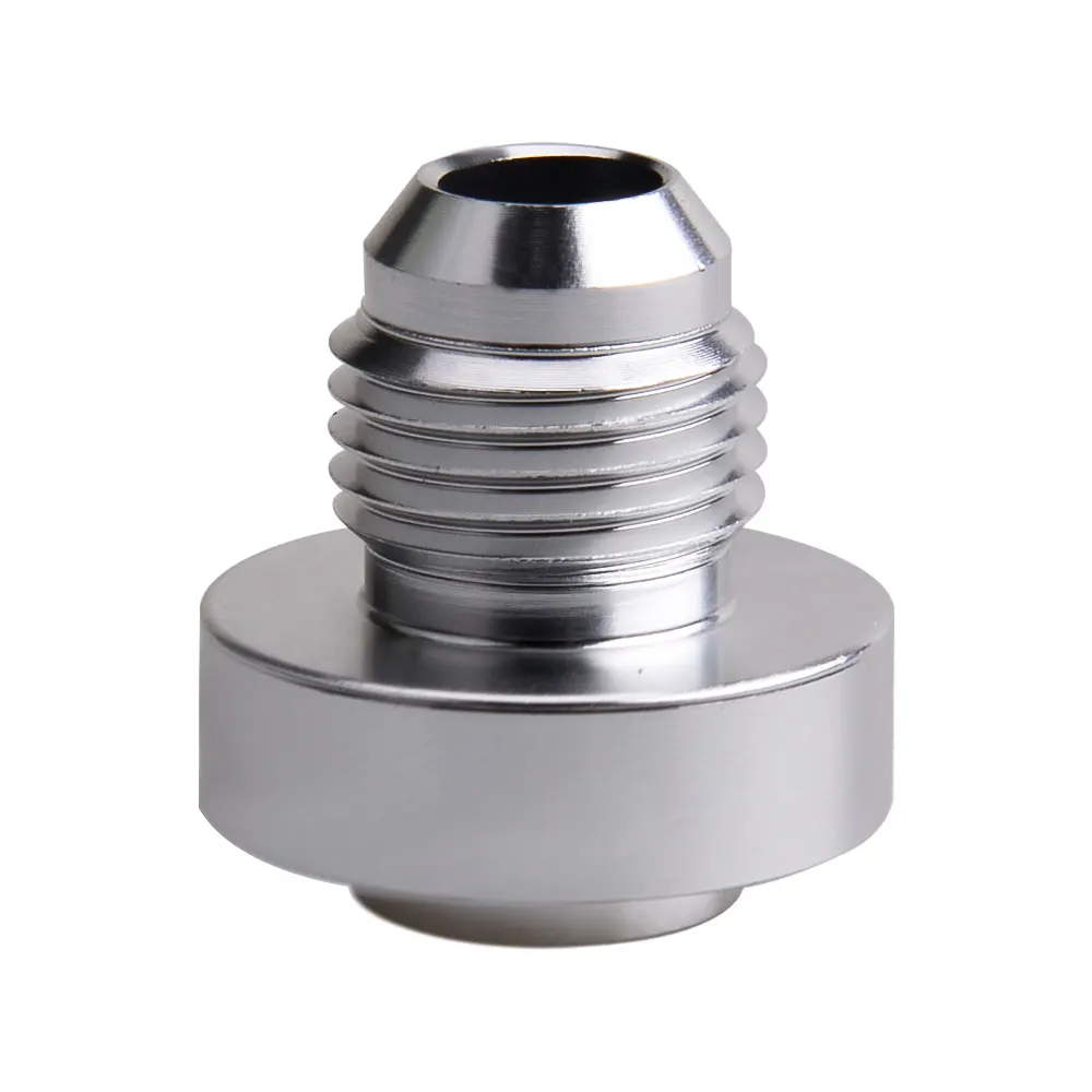 Racor macho recto de aluminio para manguera de nitro AN6-AN10