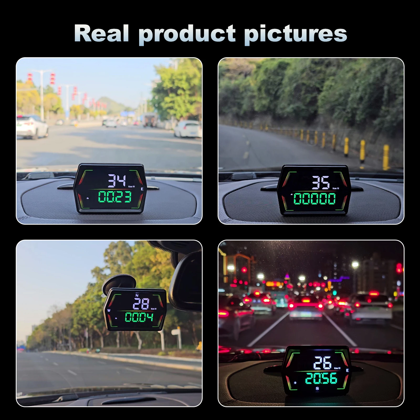 Velocímetro digital GPS G21 head-up display con aviso de velocidad - imagen 5