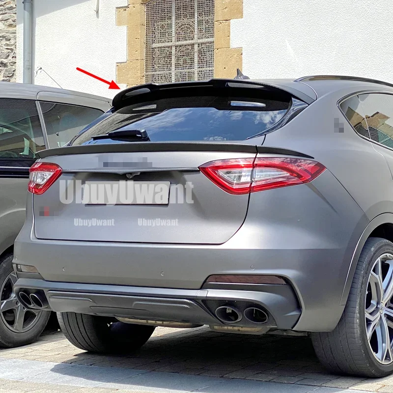 Alerón trasero fibra de carbono para Maserati Levante S - imagen 4