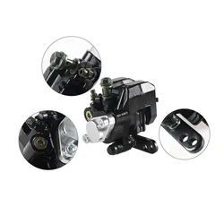Pinza de freno trasera con pastillas para ATV Yamaha YFM 350 y 660