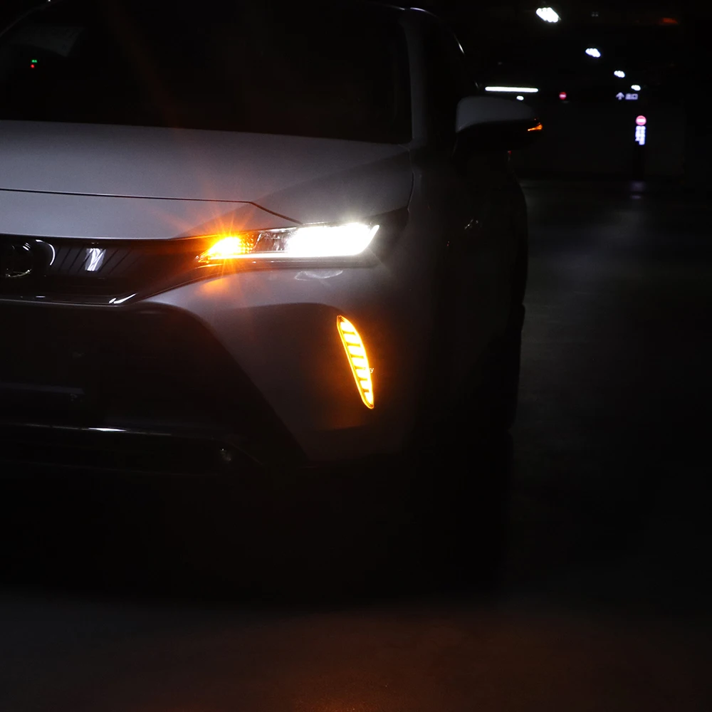 Faros antiniebla LED diurnos para Toyota Harrier/Venza 2021-2025