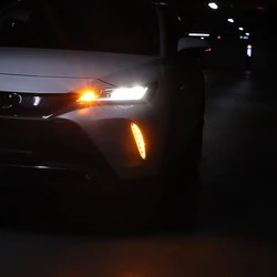 Faros antiniebla LED diurnos para Toyota Harrier/Venza 2021-2025