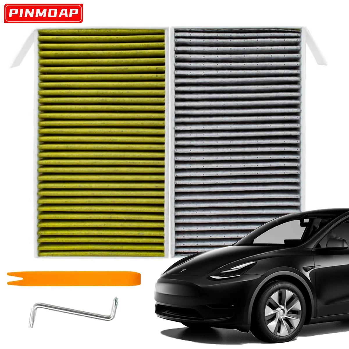 Filtro de habitáculo de carbón activo para Tesla Model 3 y Model Y