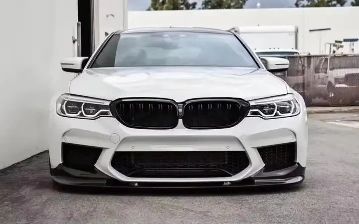 Labio divisor delantero en fibra de carbono 3D – BMW M5 F90 2018-2019 - imagen 5