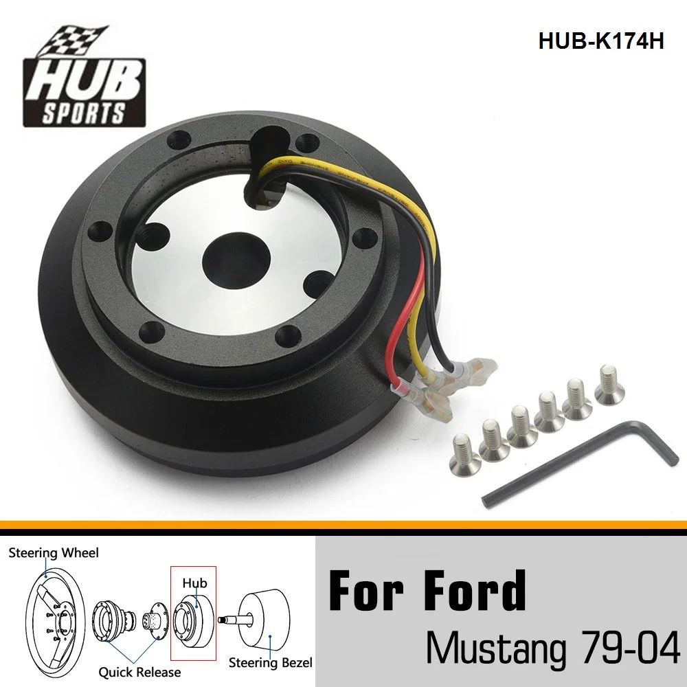 Hubsport kit buje volante de carreras para Ford Mustang 1979-2004