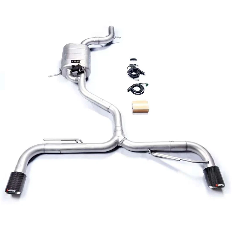 Escape cat-back deportivo con válvula para VW Scirocco 1.4/2.0 T - imagen 3