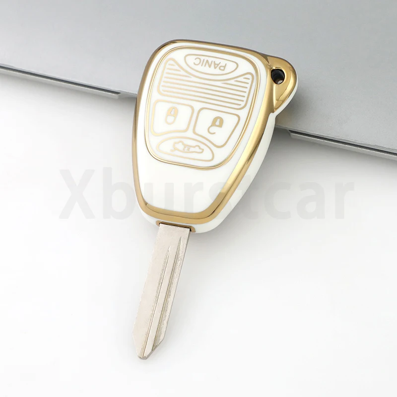 Funda TPU para llave coche Jeep, Chrysler y Dodge compatible - imagen 4